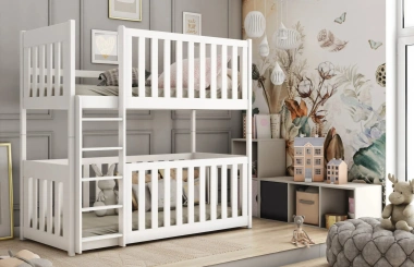 Etagenbett, Kinderbett KONRAD - Kubuk Moebel