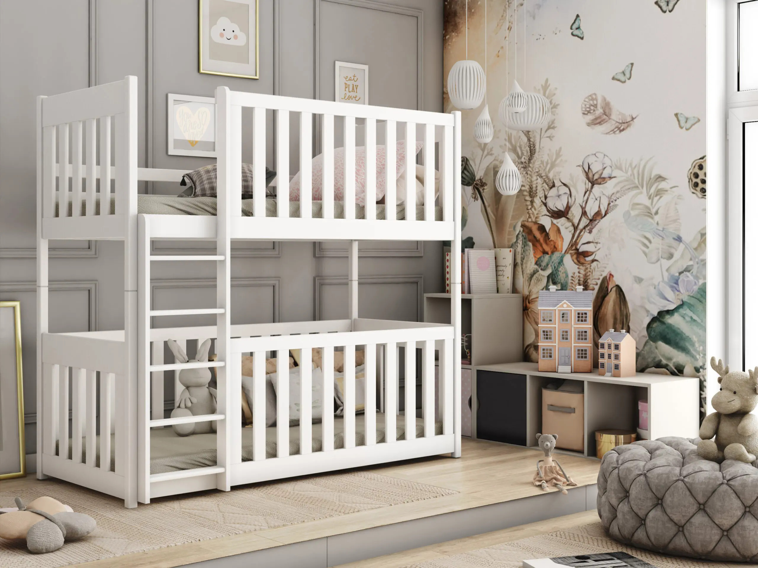 Etagenbett, Kinderbett KONRAD - Kubuk Moebel