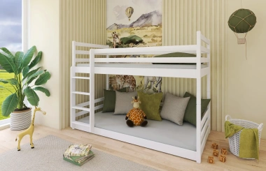 Etagenbett, Kinderbett MIKI - Kubuk Moebel