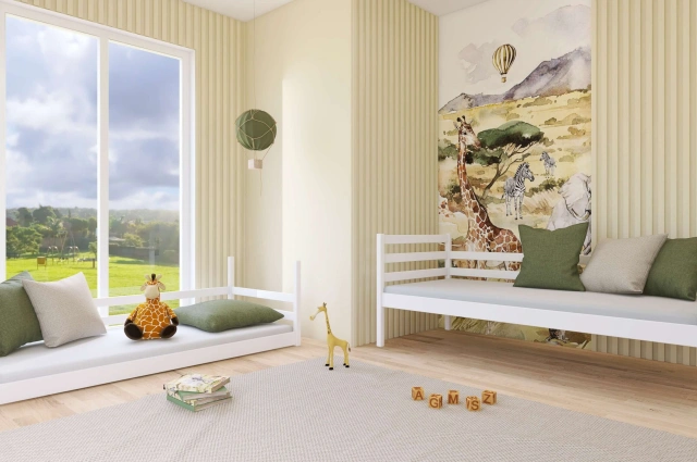 Etagenbett, Kinderbett MIKI - Kubuk Moebel Etagenbett, Kinderbett MIKI - Kubuk Moebel