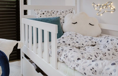 Etagenbett, Kinderbett MONIKA mit Schubladen - Kubuk Moebel