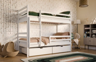 Etagenbett, Kinderbett NEMO mit Schubladen - Kubuk Moebel Etagenbett, Kinderbett NEMO mit Schubladen - Kubuk Moebel