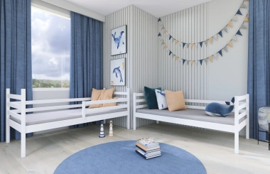 Etagenbett, Kinderbett NEMO mit Schubladen - Kubuk Moebel Etagenbett, Kinderbett NEMO mit Schubladen - Kubuk Moebel