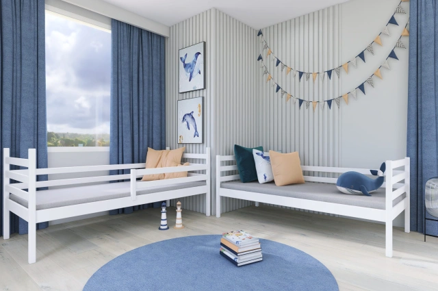 Etagenbett, Kinderbett NEMO mit Schubladen - Kubuk Moebel Etagenbett, Kinderbett NEMO mit Schubladen - Kubuk Moebel