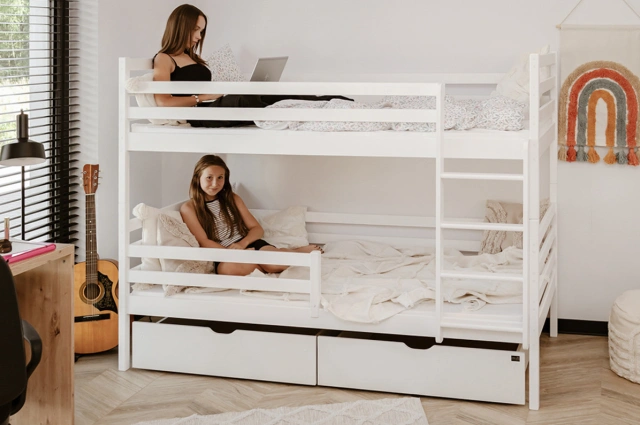 Etagenbett, Kinderbett NEMO mit Schubladen - Kubuk Moebel Etagenbett, Kinderbett NEMO mit Schubladen - Kubuk Moebel