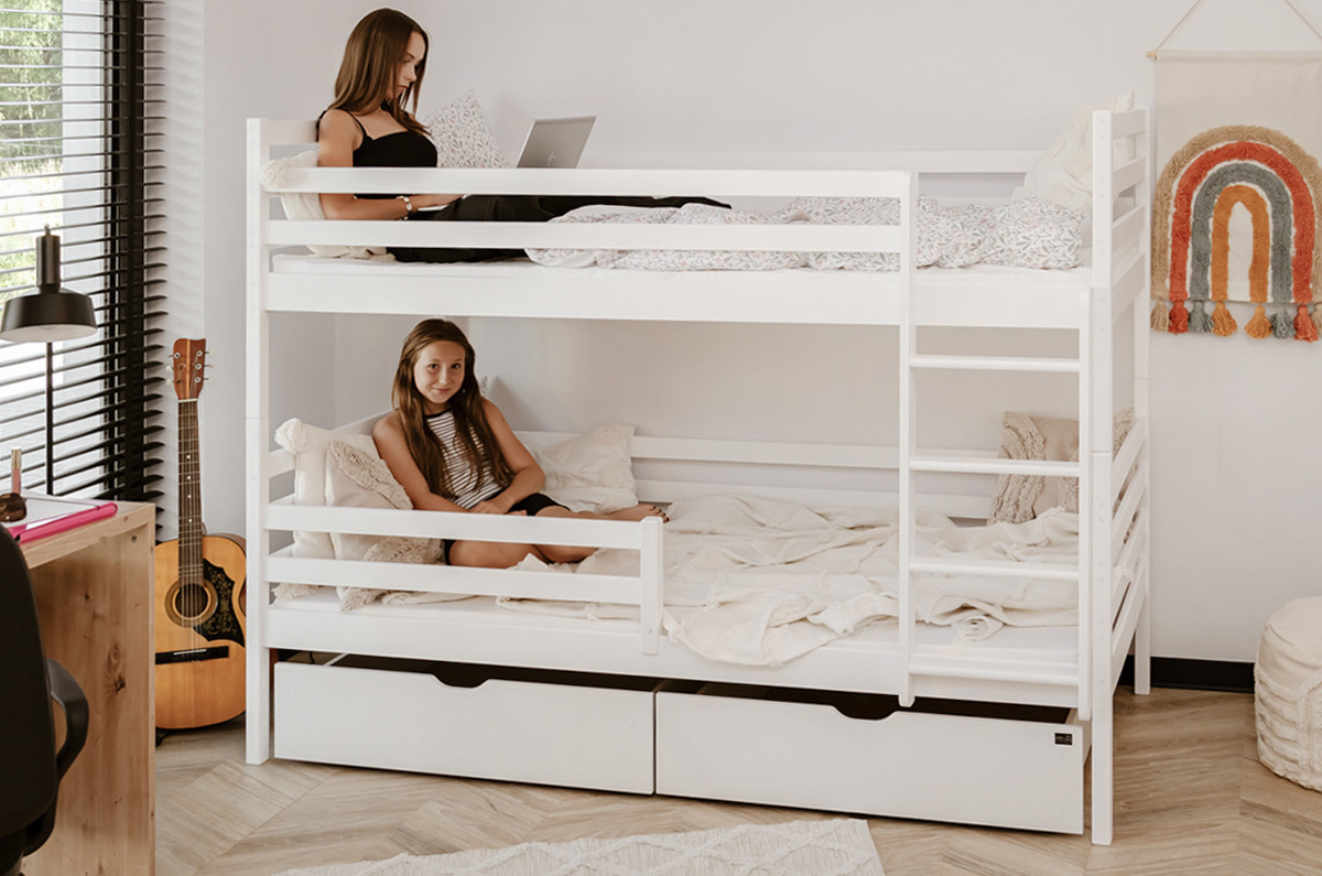 Etagenbett, Kinderbett NEMO mit Schubladen - Kubuk Moebel Etagenbett, Kinderbett NEMO mit Schubladen - Kubuk Moebel