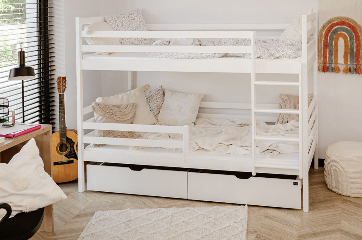 Etagenbett, Kinderbett NEMO mit Schubladen - Kubuk Moebel Etagenbett, Kinderbett NEMO mit Schubladen - Kubuk Moebel