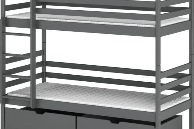 Etagenbett, Kinderbett NEMO mit Schubladen - Kubuk Moebel Etagenbett, Kinderbett NEMO mit Schubladen - Kubuk Moebel