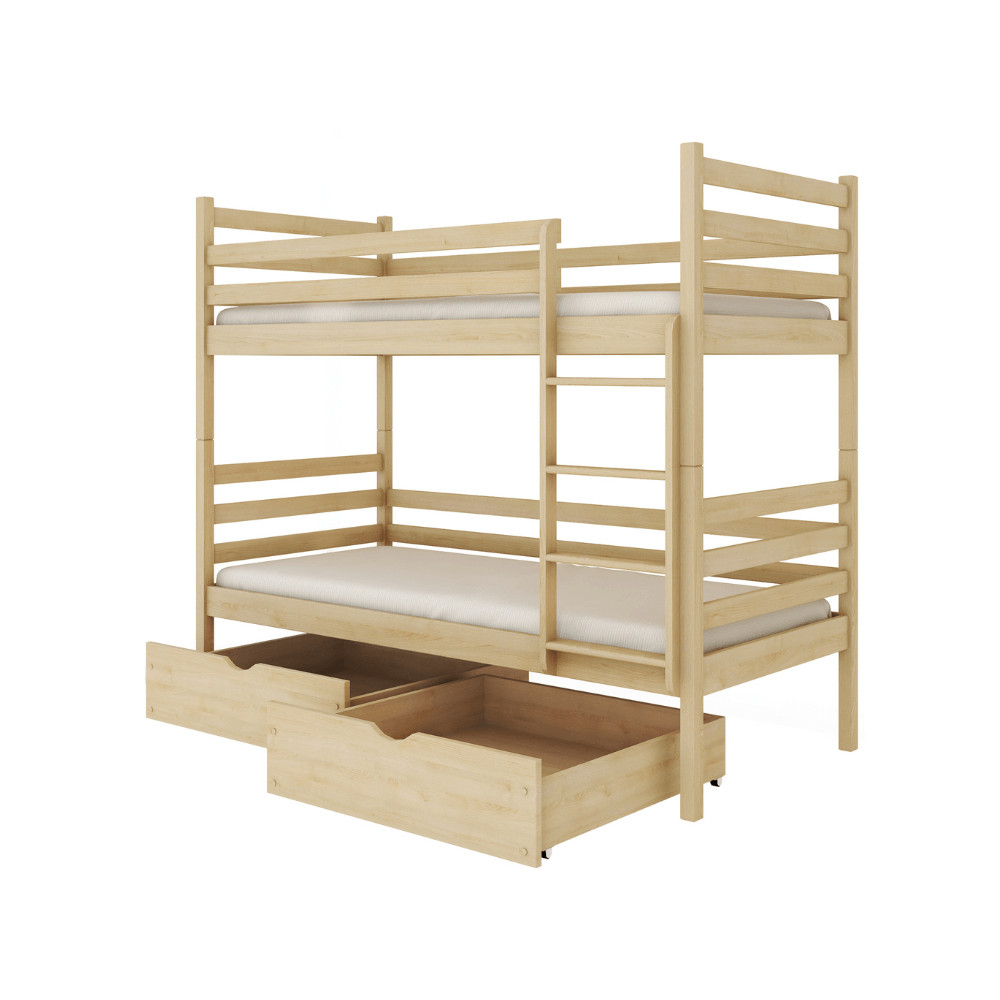 Etagenbett, Kinderbett NEMO mit Schubladen - Kubuk Moebel Etagenbett, Kinderbett NEMO mit Schubladen - Kubuk Moebel