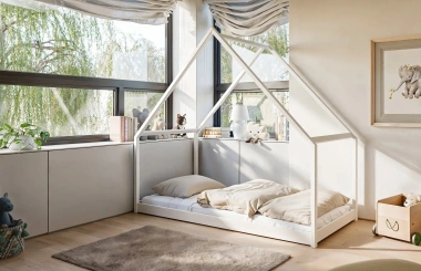 Hausbett, Kinderbett, Einzelbett Moris - Kubuk Moebel