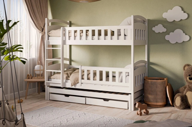 Etagenbett, Kinderbett BLANKA mit Schubladen - Kubuk Moebel Etagenbett, Kinderbett BLANKA mit Schubladen - Kubuk Moebel