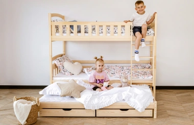 Etagenbett, Kinderbett BLANKA mit Schubladen - Kubuk Moebel Etagenbett, Kinderbett BLANKA mit Schubladen - Kubuk Moebel