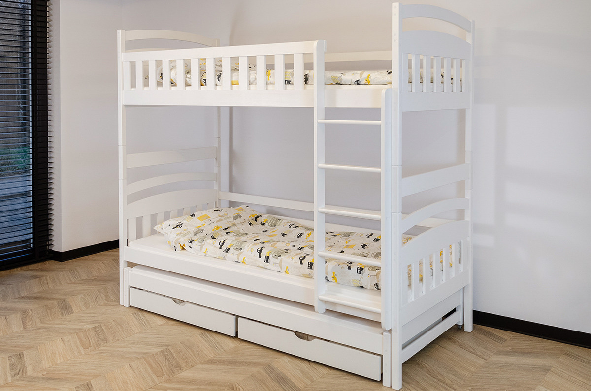 Etagenbett, Kinderbett BLANKA mit Schubladen - Kubuk Moebel Etagenbett, Kinderbett BLANKA mit Schubladen - Kubuk Moebel