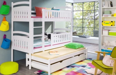 Etagenbett, Kinderbett BLANKA mit Schubladen - Kubuk Moebel Etagenbett, Kinderbett BLANKA mit Schubladen - Kubuk Moebel