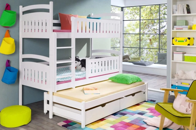 Etagenbett, Kinderbett BLANKA mit Schubladen - Kubuk Moebel Etagenbett, Kinderbett BLANKA mit Schubladen - Kubuk Moebel