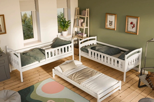 Etagenbett, Kinderbett BLANKA mit Schubladen - Kubuk Moebel Etagenbett, Kinderbett BLANKA mit Schubladen - Kubuk Moebel