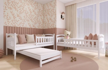 Etagenbett, Kinderbett BLANKA mit Schubladen - Kubuk Moebel Etagenbett, Kinderbett BLANKA mit Schubladen - Kubuk Moebel