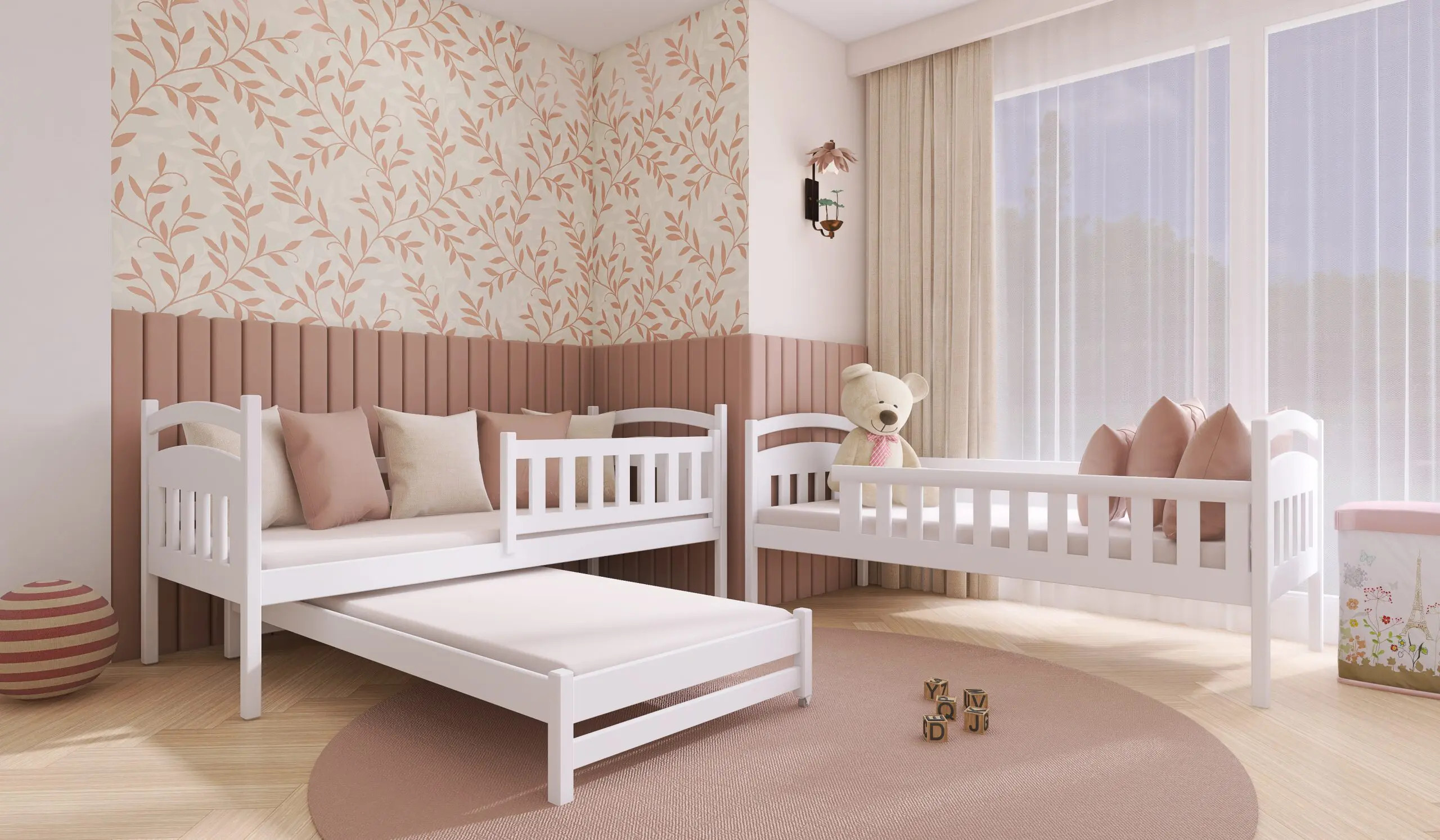 Etagenbett, Kinderbett BLANKA mit Schubladen - Kubuk Moebel Etagenbett, Kinderbett BLANKA mit Schubladen - Kubuk Moebel