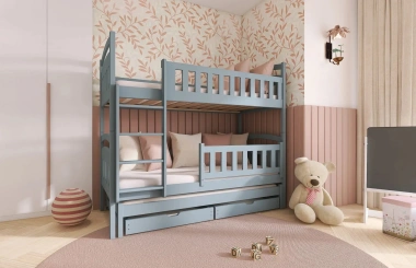 Etagenbett, Kinderbett BLANKA mit Schubladen - Kubuk Moebel Etagenbett, Kinderbett BLANKA mit Schubladen - Kubuk Moebel