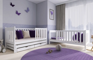 Etagenbett, Kinderbett EMILKA mit Schubladen - Kubuk Moebel