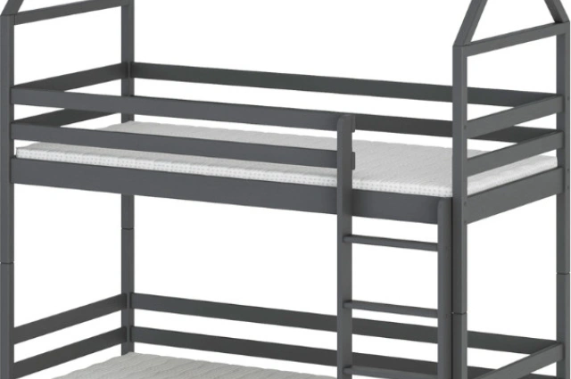 Etagenbett, Kinderbett AXEL - Kubuk Moebel