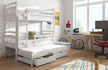 Etagenbett, Kinderbett ALAN - Kubuk Moebel