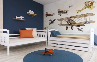 Etagenbett, Kinderbett ALAN - Kubuk Moebel