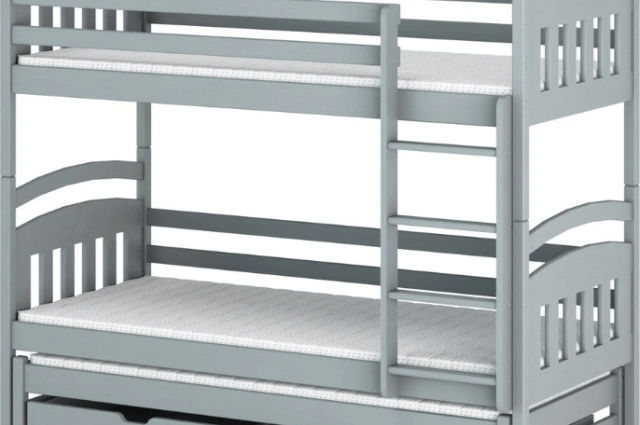 Etagenbett, Kinderbett ALAN - Kubuk Moebel