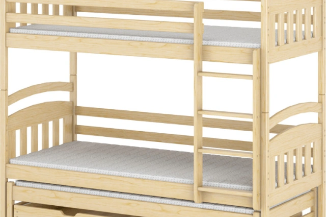 Etagenbett, Kinderbett ALAN - Kubuk Moebel