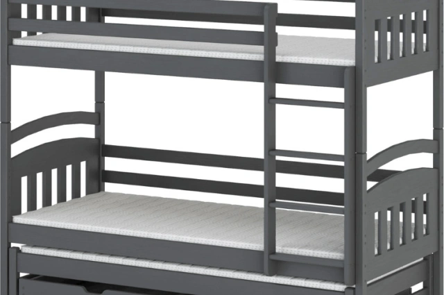 Etagenbett, Kinderbett ALAN - Kubuk Moebel