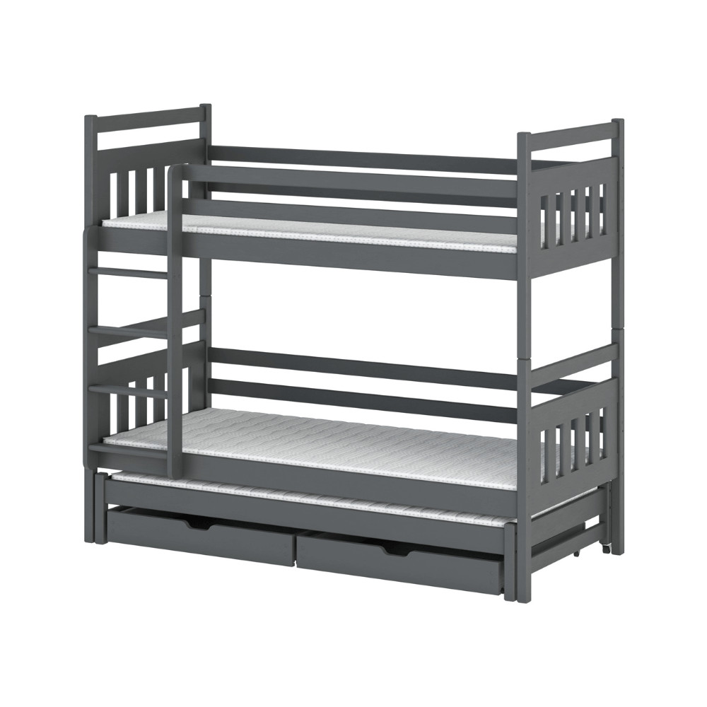 Etagenbett, Kinderbett SEWERYN - Kubuk Moebel