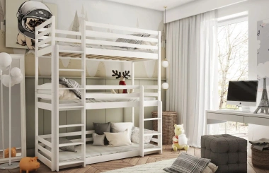 Etagenbett, Kinderbett TED - Kubuk Moebel