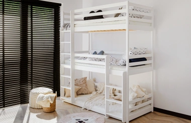 Etagenbett, Kinderbett TED - Kubuk Moebel