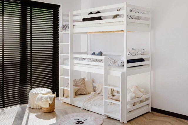 Etagenbett, Kinderbett TED - Kubuk Moebel