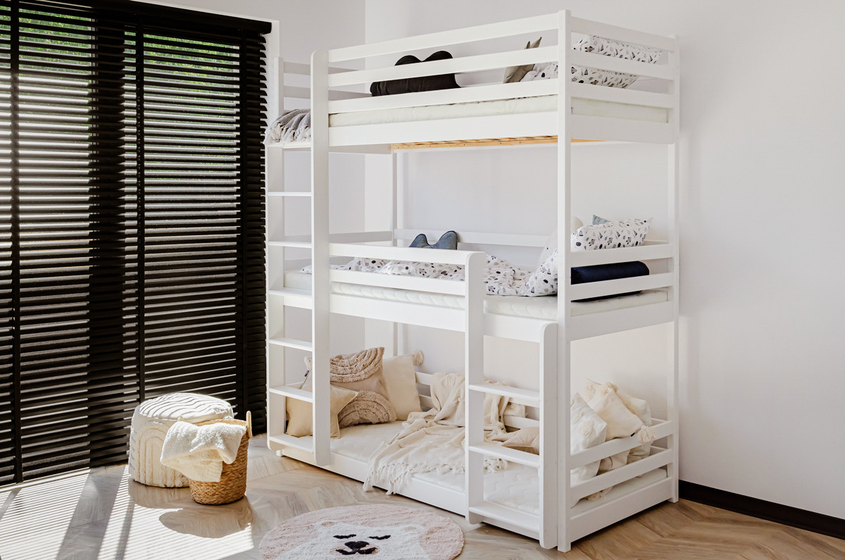 Etagenbett, Kinderbett TED - Kubuk Moebel