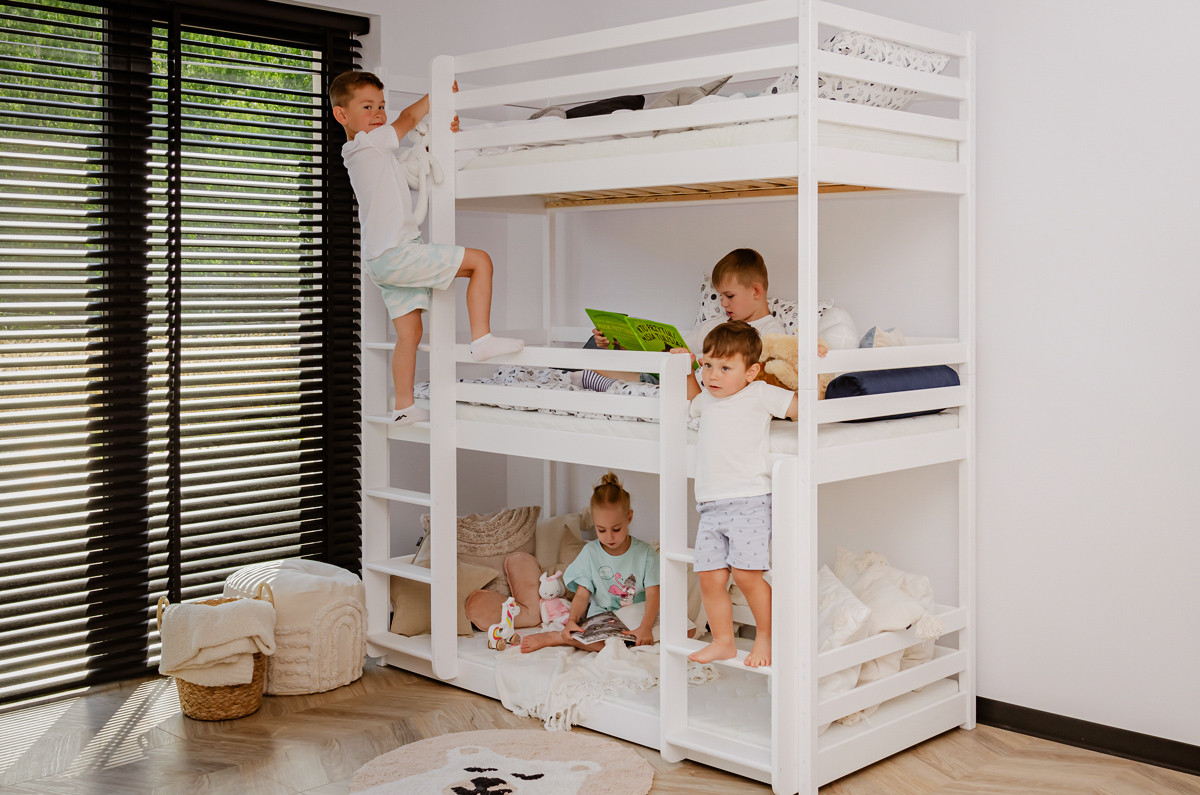 Etagenbett, Kinderbett TED - Kubuk Moebel