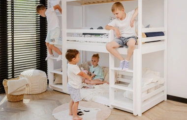 Etagenbett, Kinderbett TED - Kubuk Moebel