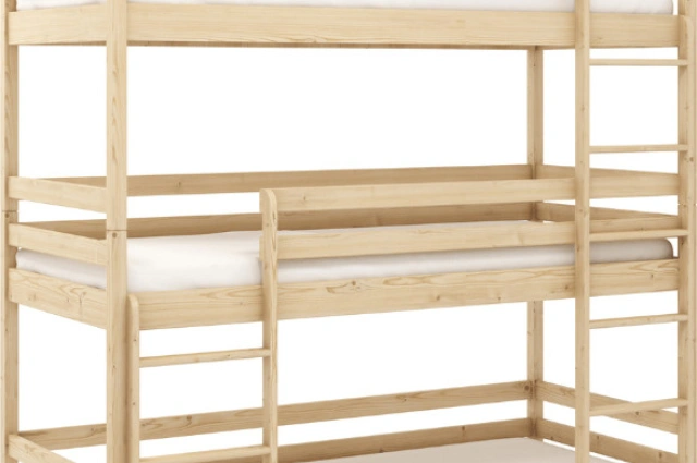 Etagenbett, Kinderbett TED - Kubuk Moebel