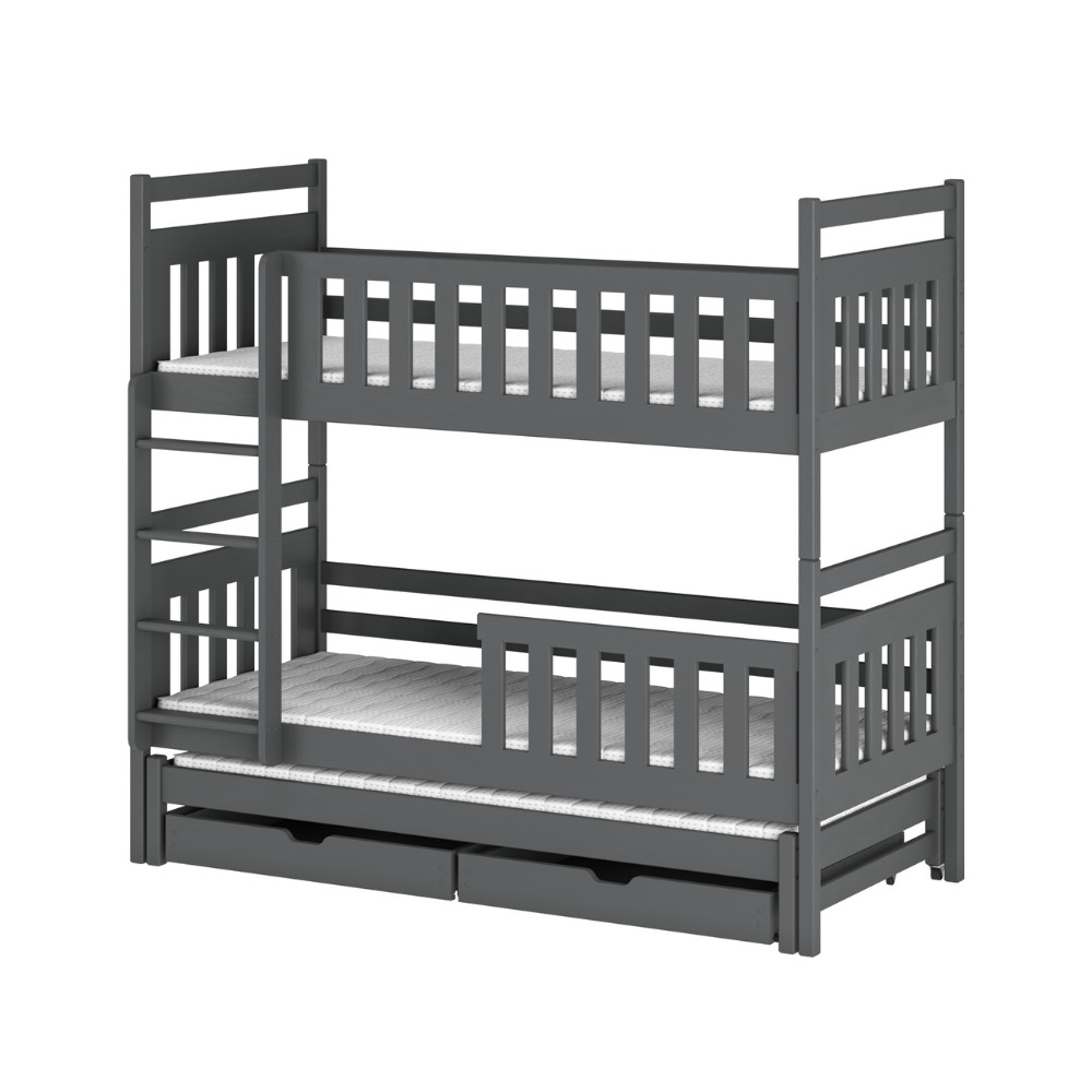 Etagenbett, Kinderbett KLARA TRIO - Kubuk Moebel