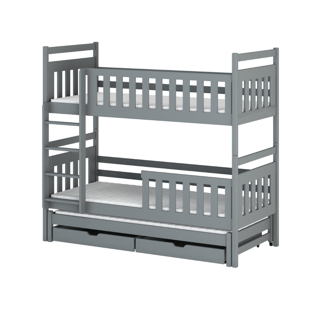 Etagenbett, Kinderbett KLARA TRIO - Kubuk Moebel