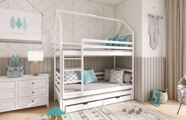 Etagenbett, Kinderbett DALIA - Kubuk Moebel Etagenbett, Kinderbett DALIA - Kubuk Moebel