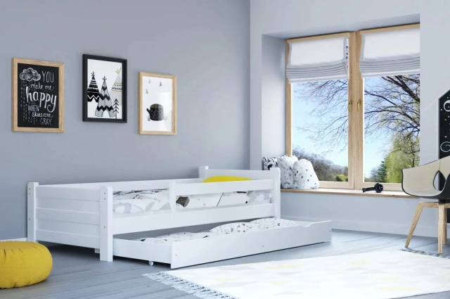 Einzelbett, Kinderbett MAXI - Kubuk Moebel