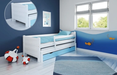 Ausziehbett, Kinderbett, Doppelbett DUO PLUS - Kubuk Moebel