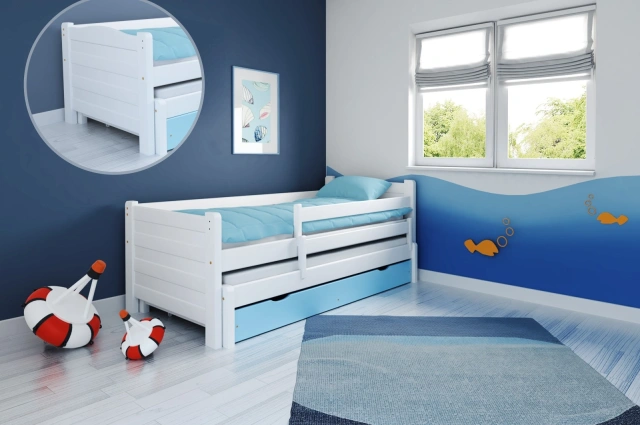 Ausziehbett, Kinderbett, Doppelbett DUO PLUS - Kubuk Moebel