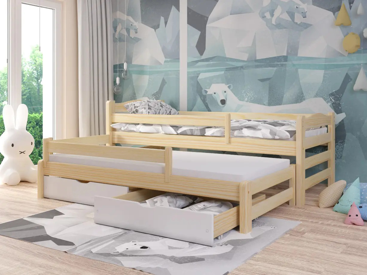Ausziehbett, Kinderbett, Doppelbett DUOMI PLUS - Kubuk Moebel Ausziehbett, Kinderbett, Doppelbett DUOMI PLUS - Kubuk Moebel