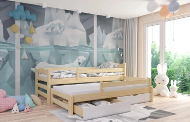 Ausziehbett, Kinderbett, Doppelbett DUOMI PLUS - Kubuk Moebel Ausziehbett, Kinderbett, Doppelbett DUOMI PLUS - Kubuk Moebel