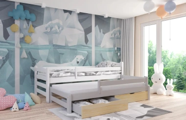 Ausziehbett, Kinderbett, Doppelbett DUOMI PLUS - Kubuk Moebel Ausziehbett, Kinderbett, Doppelbett DUOMI PLUS - Kubuk Moebel