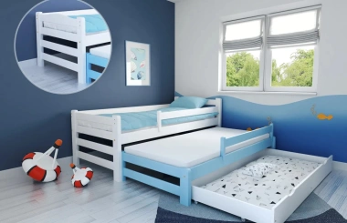 Ausziehbett, Kinderbett, Doppelbett DUOMI PLUS - Kubuk Moebel Ausziehbett, Kinderbett, Doppelbett DUOMI PLUS - Kubuk Moebel