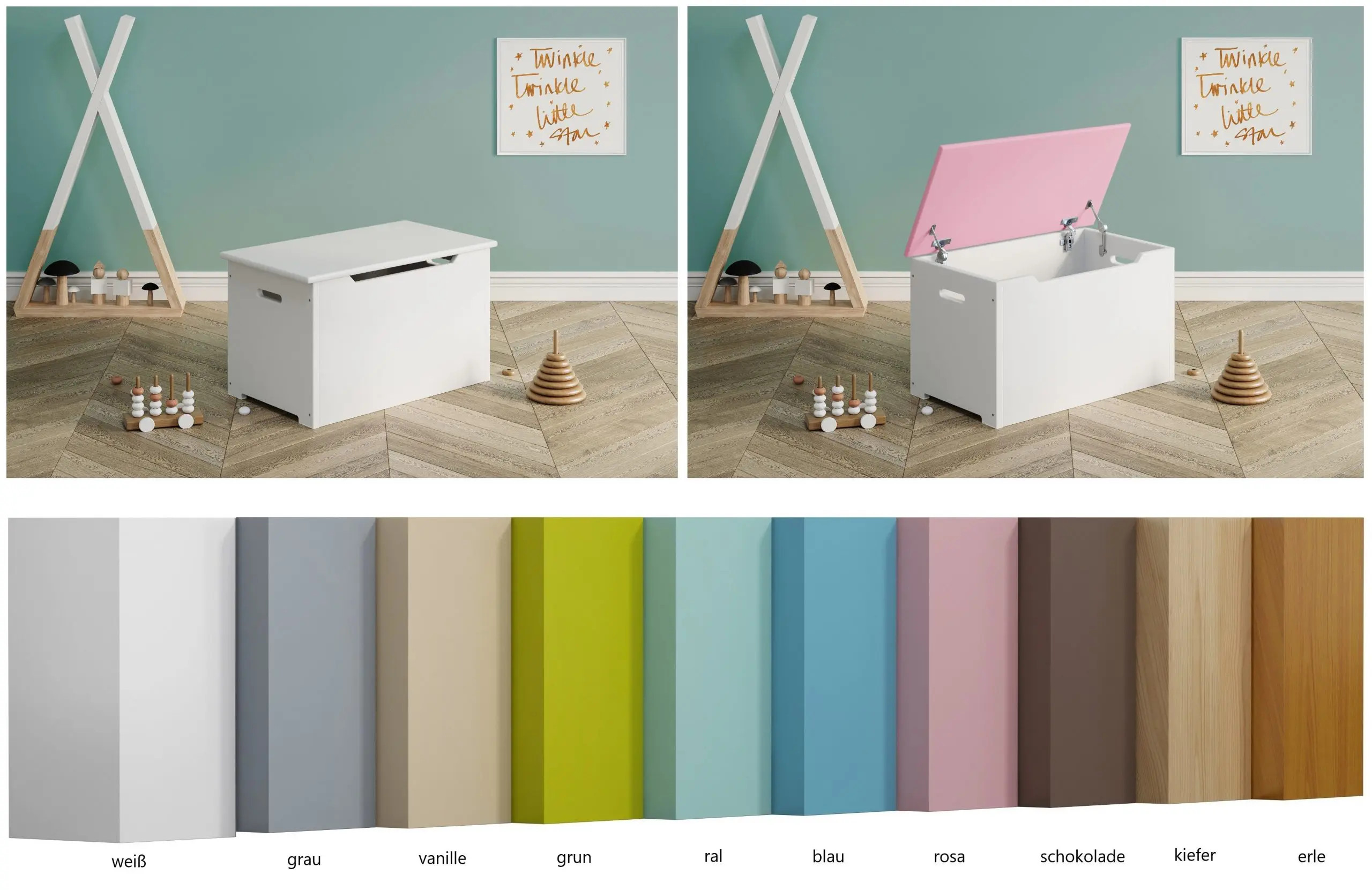 Hausbett, Ausziehbett, Kinderbett DUO PLUS HAUSE - Kubuk Moebel