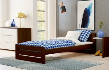 Einzelbett, Ausziehbett, Kinderbett aus massivem Fichtenholz DREAM - Kubuk Moebel Einzelbett, Ausziehbett, Kinderbett aus massivem Fichtenholz DREAM - Kubuk Moebel